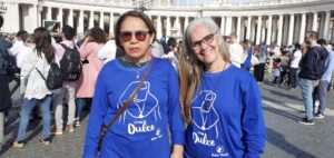 Da esquerda para a direita: Vera e Sílvia